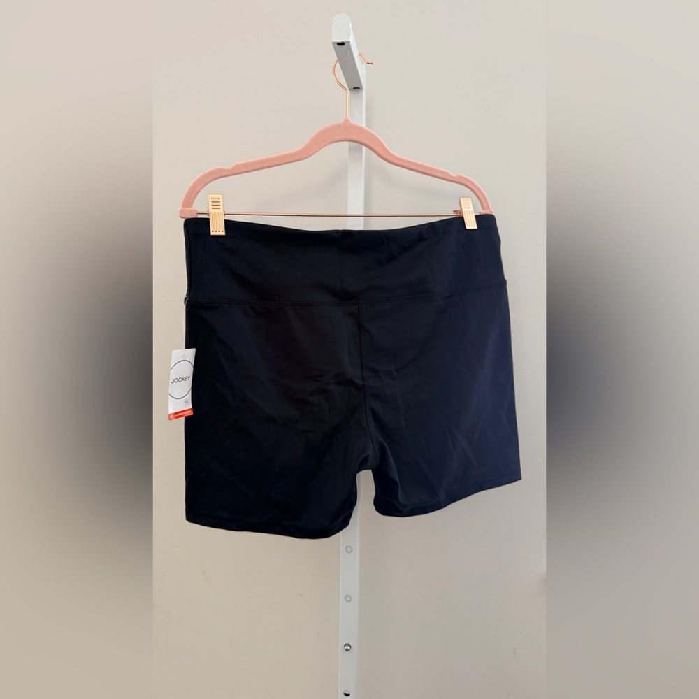 Jockey men Black Bike Shorts size XL nwt - Picture 2 of 5